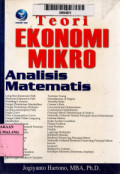 Teori ekonomi mikro: analisis matematis