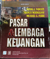 Pasar dan Lembaga Keuangan