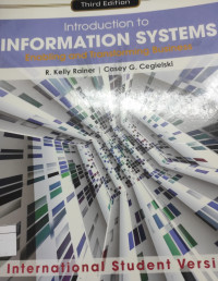 Introduction to information systems: Internasional Student version