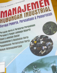 Manajemen Hubungan Industrial