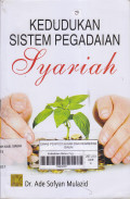 Kedudukan Sistem Pengadaan Syariah