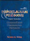 Perikllanan Promosi : aspek tambahan Komunikasi pemasaran terpadu